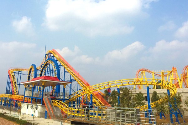 four loops roller coaster